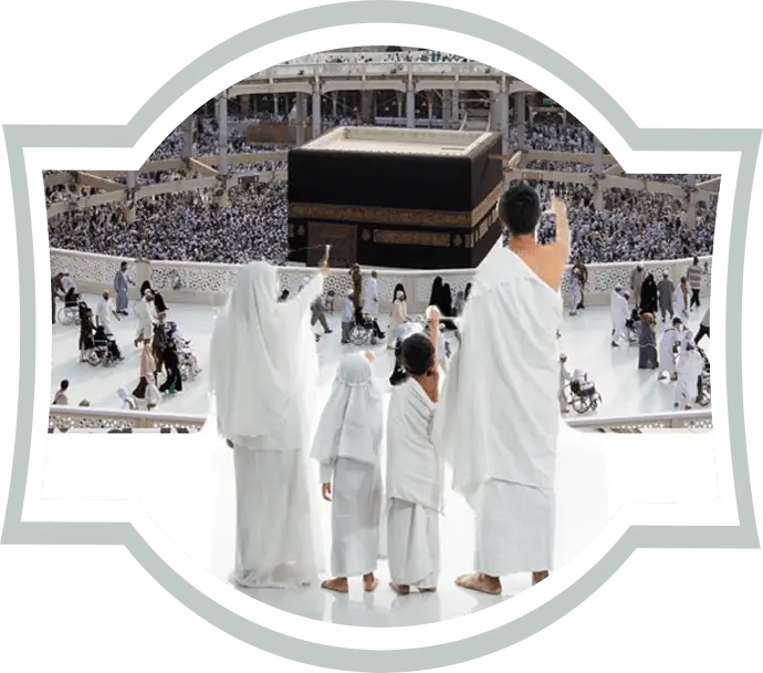 Family performing Umrah together